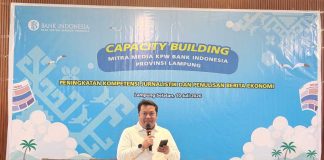 BI Lampung Tingkatkan Kapasitas Jurnalis dalam Peliputan Ekonomi