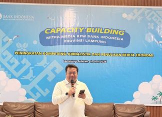 BI Lampung Tingkatkan Kapasitas Jurnalis dalam Peliputan Ekonomi