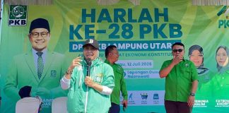 Harlah Ke-28, PKB Lampung Utara Gelar Bakti Sosial hingga Pasar Murah