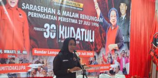 30 Tahun Kudatuli, DPD PDI Perjuangan Lampung Serukan Jaga Demokrasi