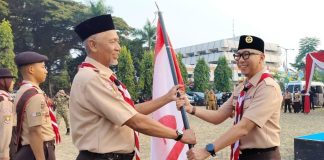 Gubernur Lampung Lepas 598 Pramuka di Jamnas XII 2026