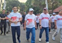 “One PTP One Culture”, Ratusan Karyawan PTPN I dan IV Regional 7 Jalan Sehat Sambut HUT ke-81 RI