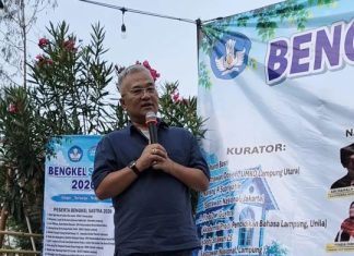 Bengkel Sastra Dibuka Kepala Balai Bahasa, Yozi Rizal Soroti Perhatian Pemprov Lampung