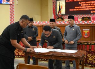 DPRD Lampung Barat Sahkan Perubahan KUA-PPAS 2026