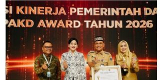 Kota Metro Raih TPAKD Award 2026 Kategori Terbaik Tingkat Kota